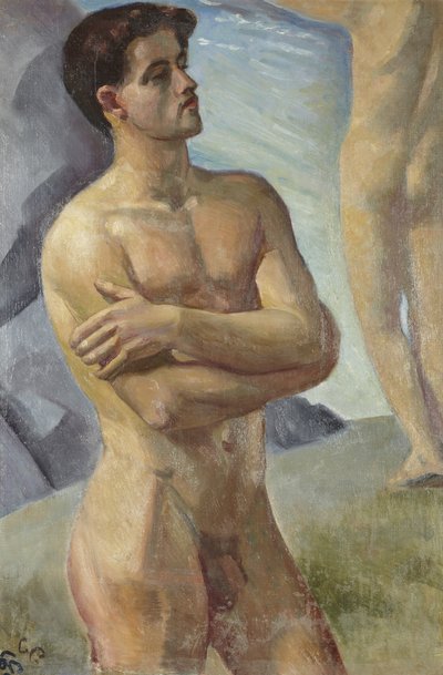 Badende Männer von Georg Vilhelm Pauli